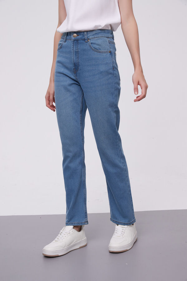 PANTALON APARIS AZUL GRISACEO image number null