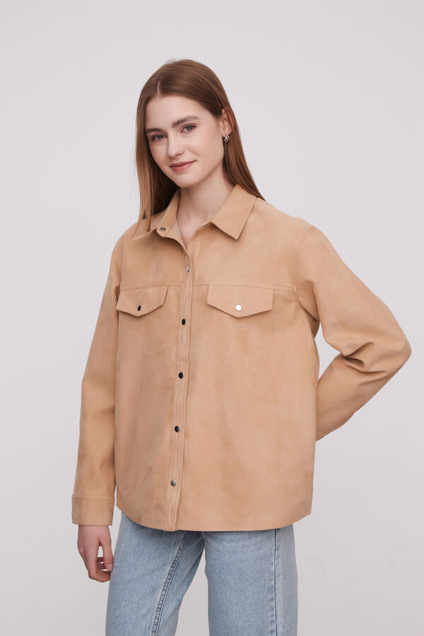 SOBRECAMISA DAZA BEIGE