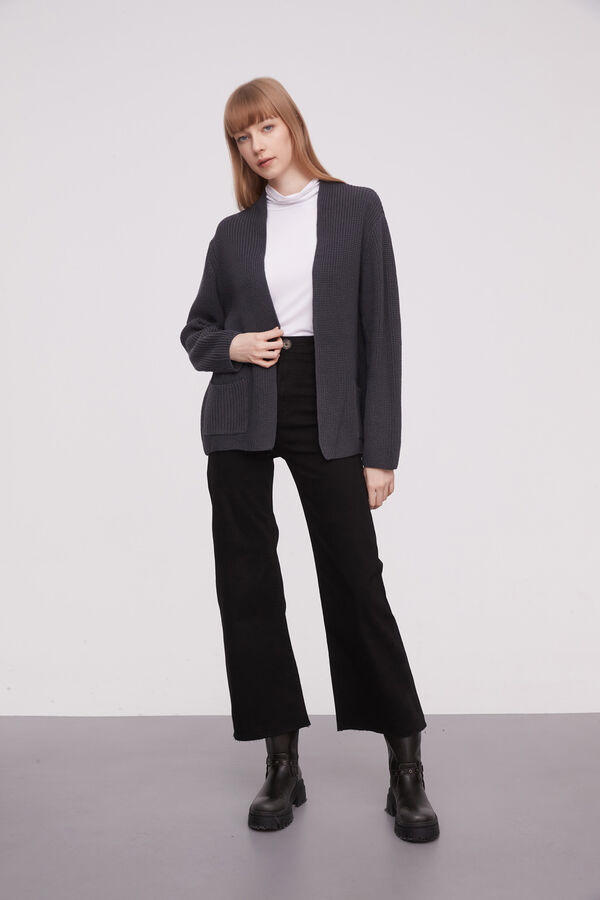 SACO LAMO GRIS TOPO image number null
