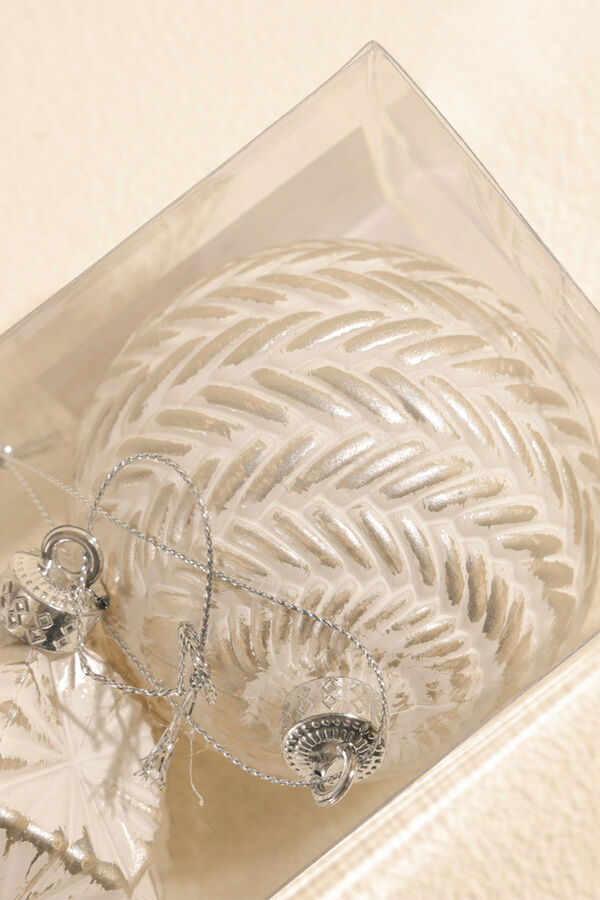 Colgante Esfera Atenas, 8CM mix 3 dise&ntilde;os COLOR UNICO image number null