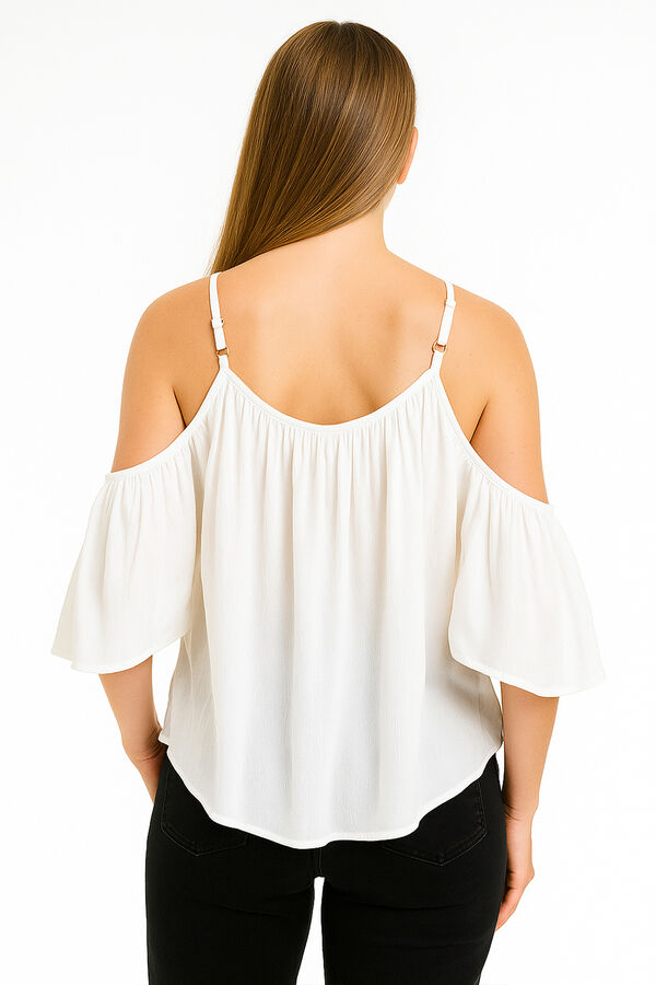 BLUSA OMBE BLANCO image number null