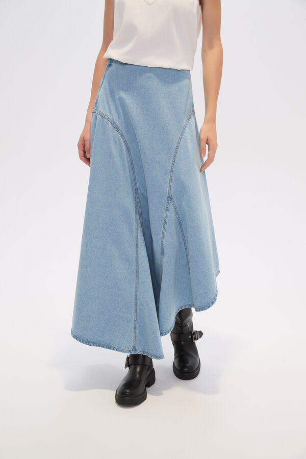 FALDA KUALCA AZUL CLARO image number null