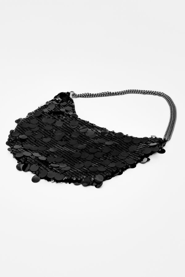 Cartera Sequins NEGRO image number null