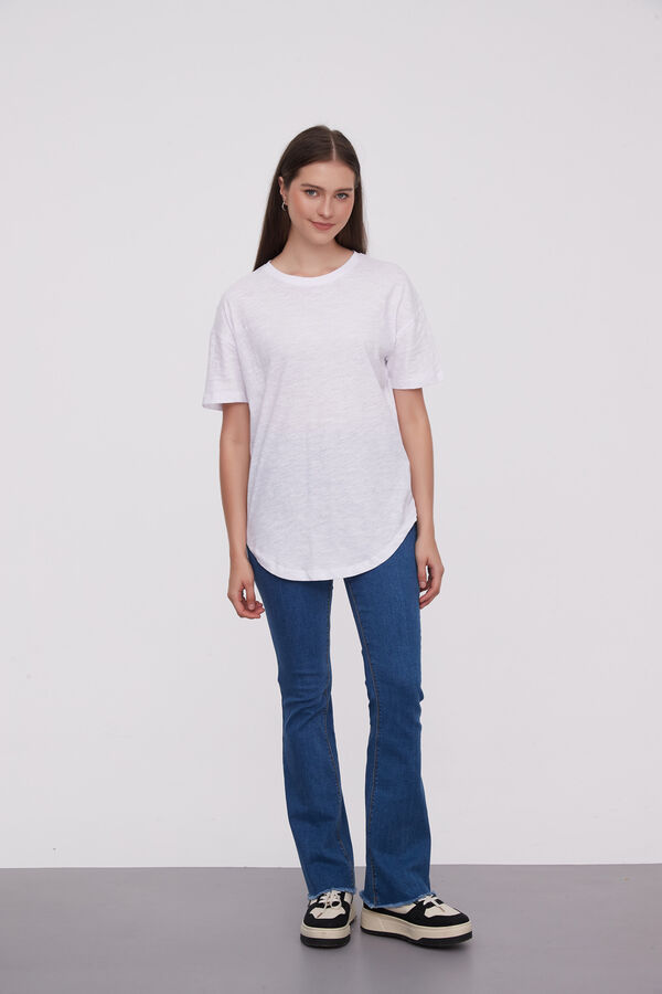 REMERA CHRISTALLINE BLANCO image number null