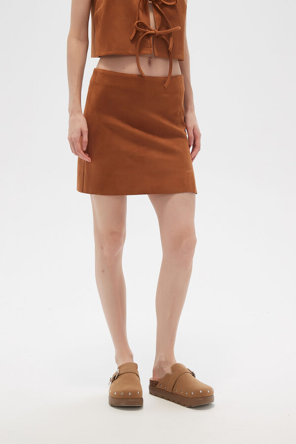 FALDA RIGOBA CAMEL image number null