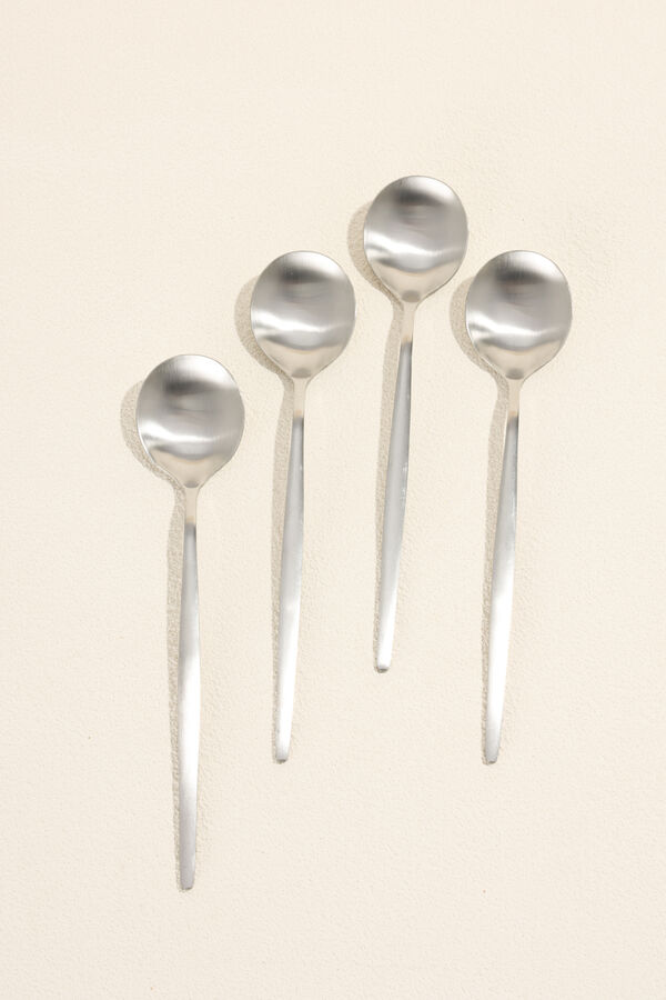 Cuchara Fiordo, Set 4 un. plateado COLOR UNICO