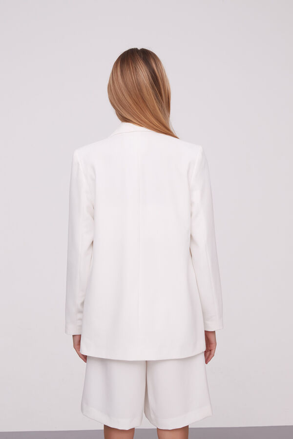 BLAZER BONGCHA MARFIL  / OFF WHITE image number null