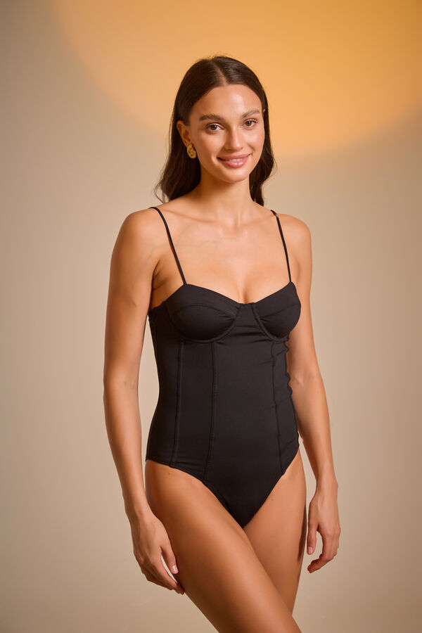 MALLA ENTERA PERALE NEGRO image number null