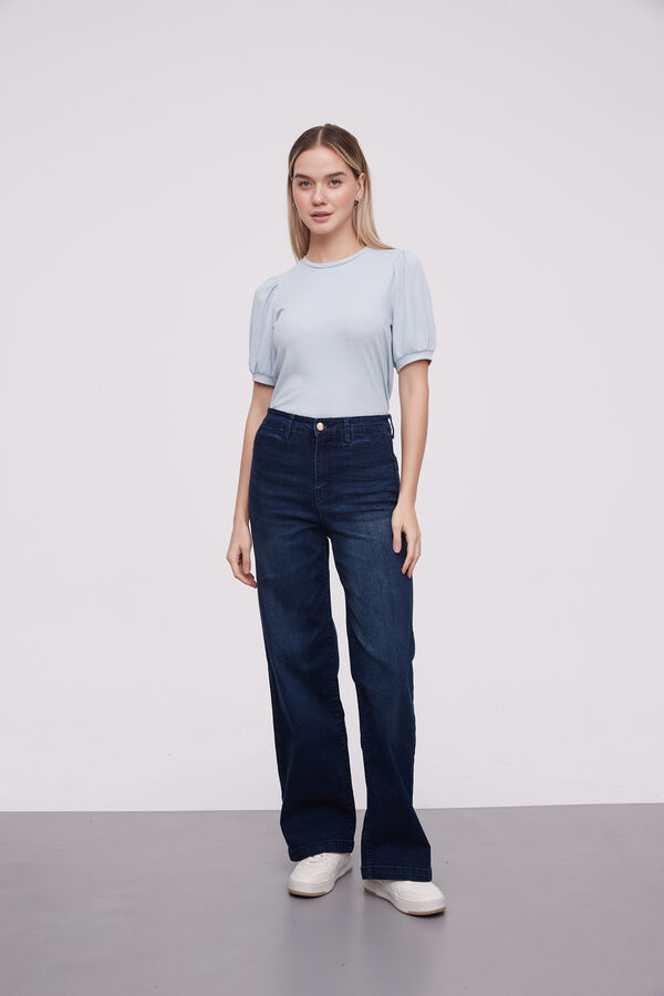 PANTALON NABU AZUL INDIGO image number null