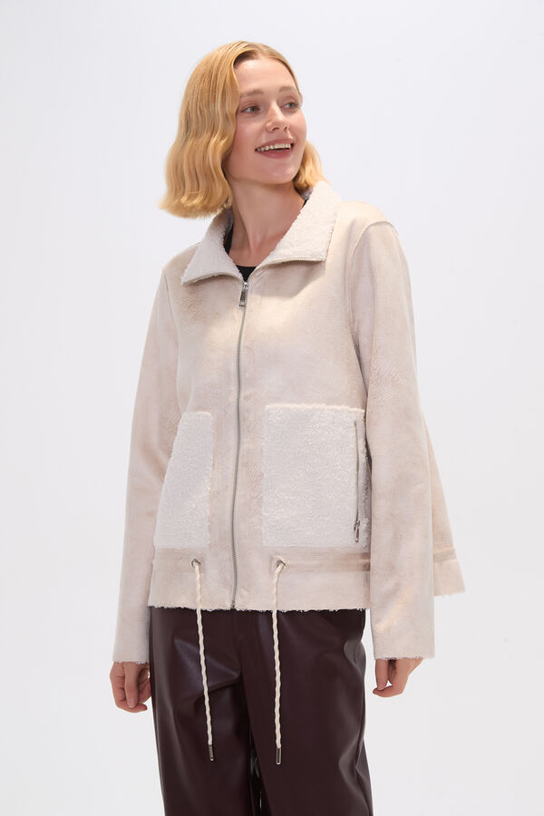 CAMPERA SILVA CRUDO / NATURAL image number null