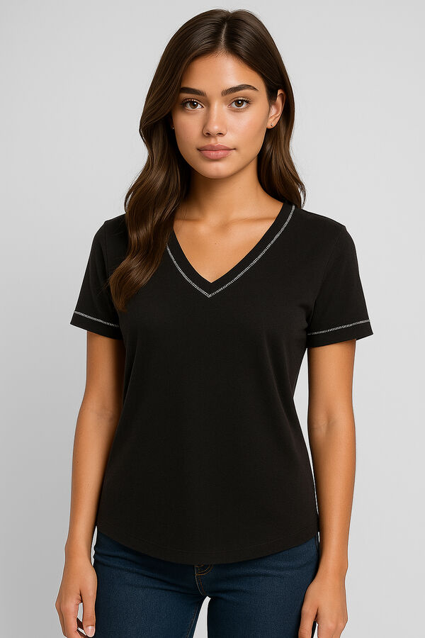 REMERA BALSA NEGRO image number null
