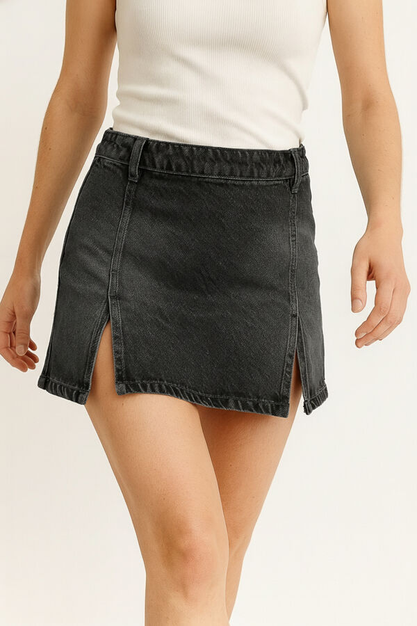 FALDA CARDIB GRIS OSCURO image number null