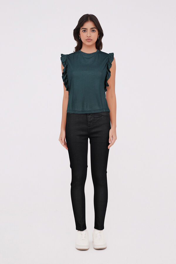 REMERA DHANIELA PETROLEO OSCURO image number null