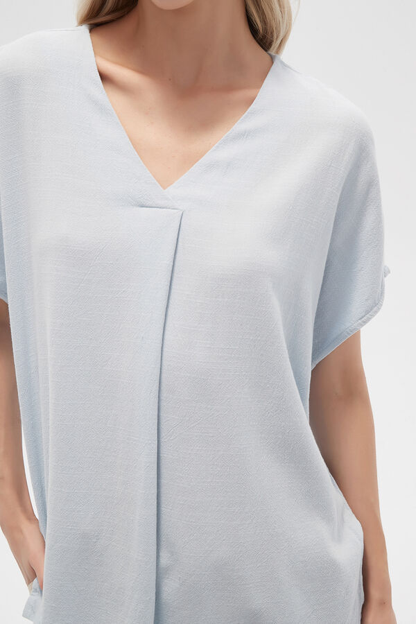 BLUSA ADDO CELESTE CLARO image number null