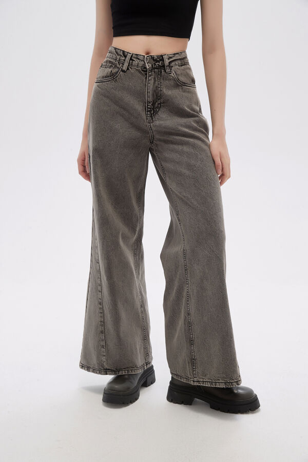 PANTALON TALIPA GRIS MEDIO