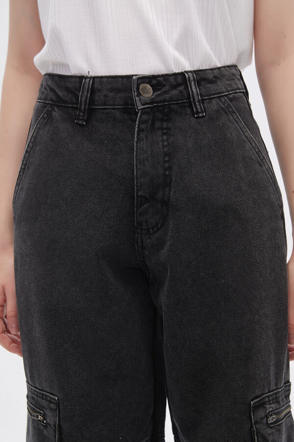 PANTALON APPARAT GRIS OSCURO image number null