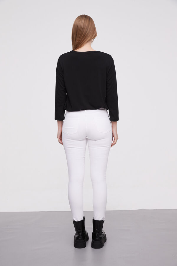 PANTALON BARDOT BLANCO image number null