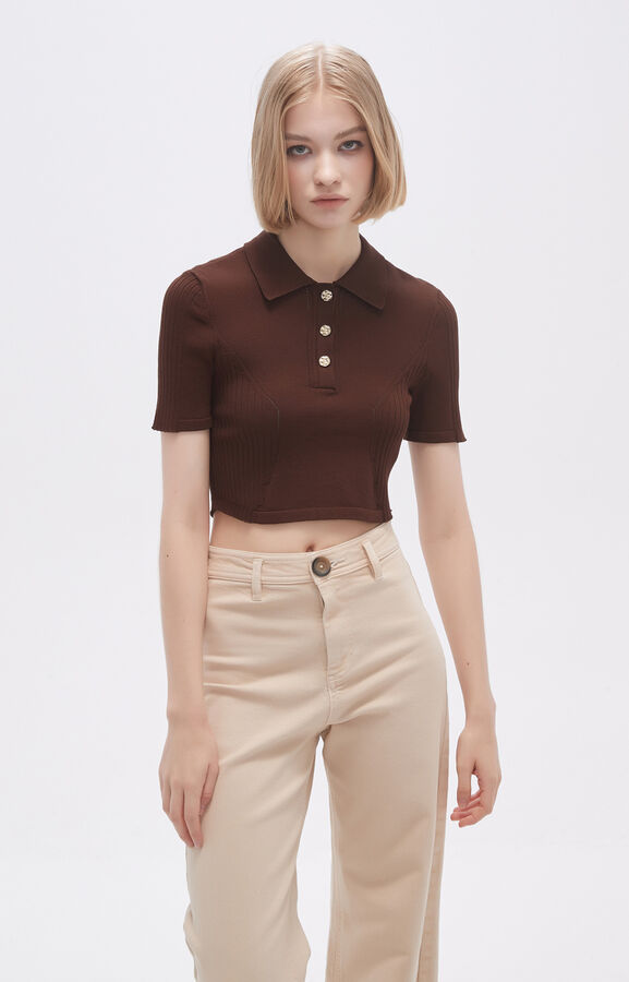REMERA CPH MARRON image number null
