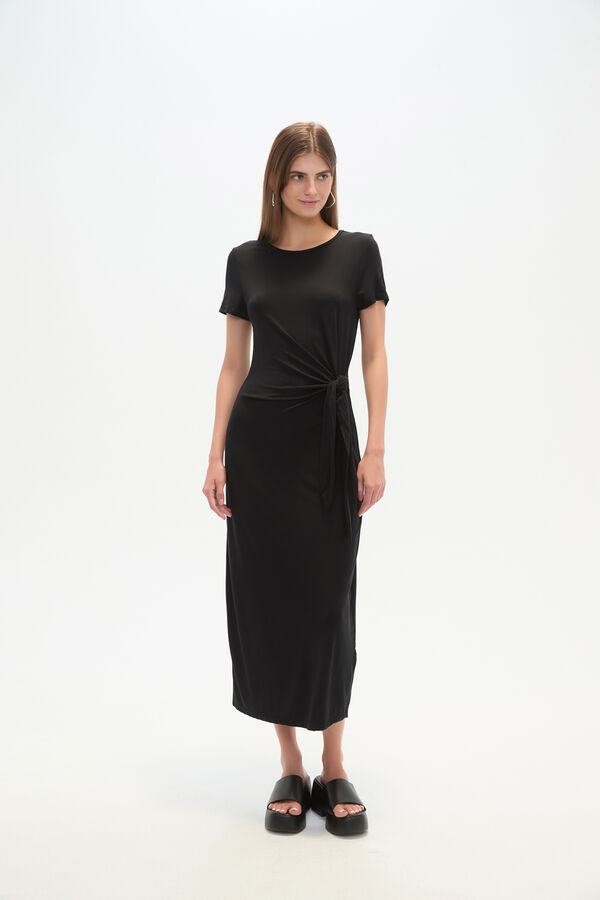 VESTIDO PASCUL NEGRO image number null