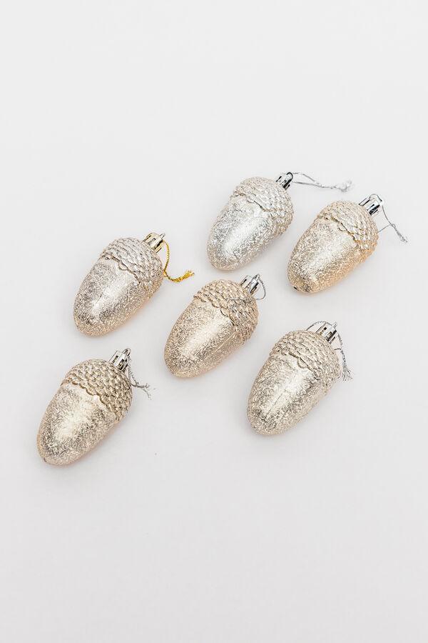 Colgante Esferas Pi&ntilde;as, 6un. COLOR UNICO image number null