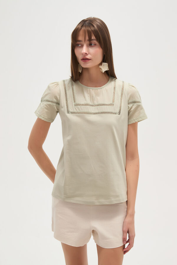 REMERA ARBOLETES VERDE GRISACEO image number null