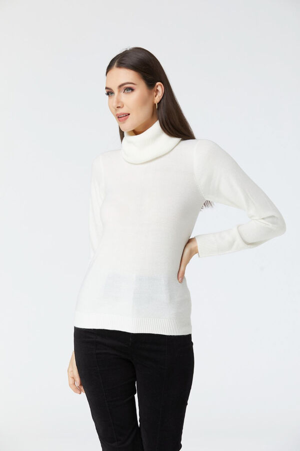 POLERA SABADELL MARFIL  / OFF WHITE image number null