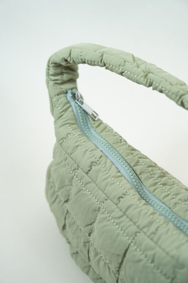 Cartera Quilted VERDE image number null