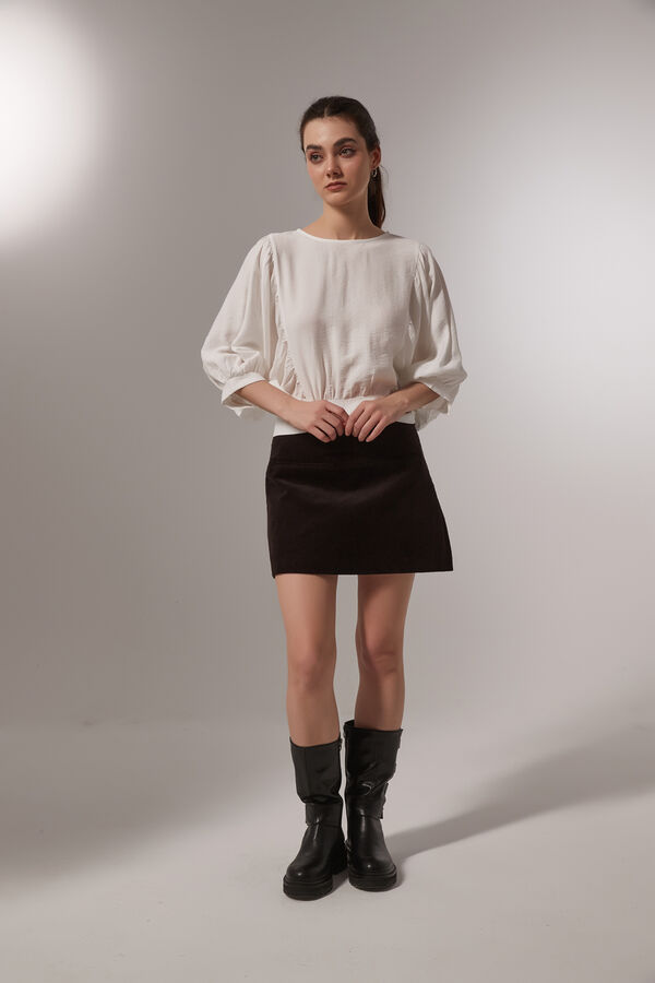 BLUSA ROLAN MARFIL / OFF WHITE