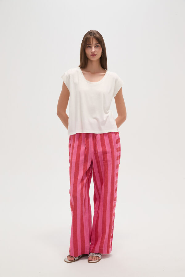 REMERA AILANA MARFIL  / OFF WHITE image number null