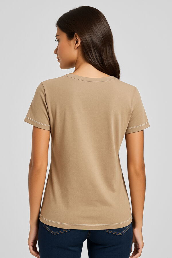 REMERA BALSA TAUPE CLARO image number null