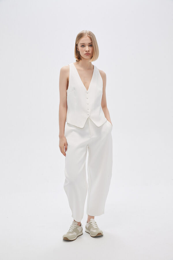 PANTALON FIENAS BLANCO image number null
