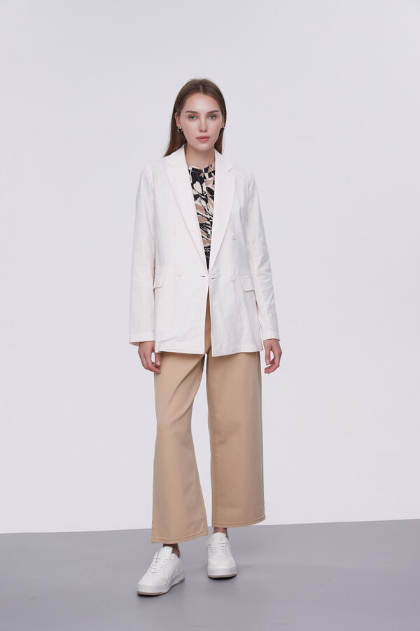 BLAZER FELIZZIA MARFIL  / OFF WHITE image number null
