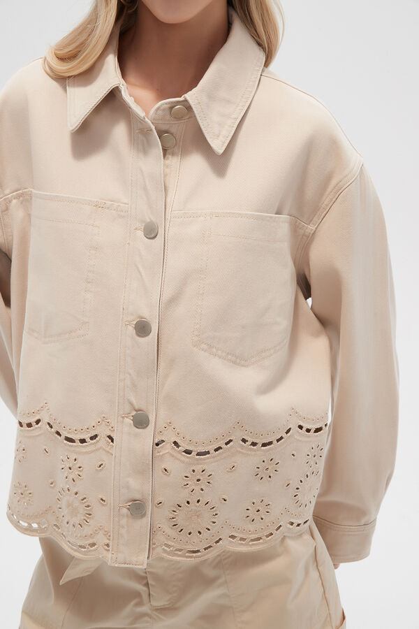 SOBRECAMISA VORO CREMA image number null