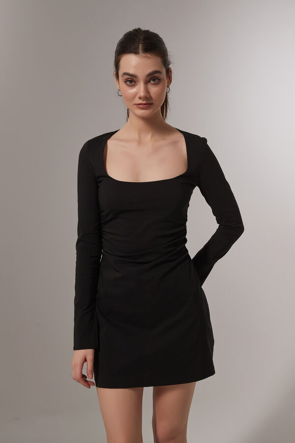 VESTIDO FANFA NEGRO image number null