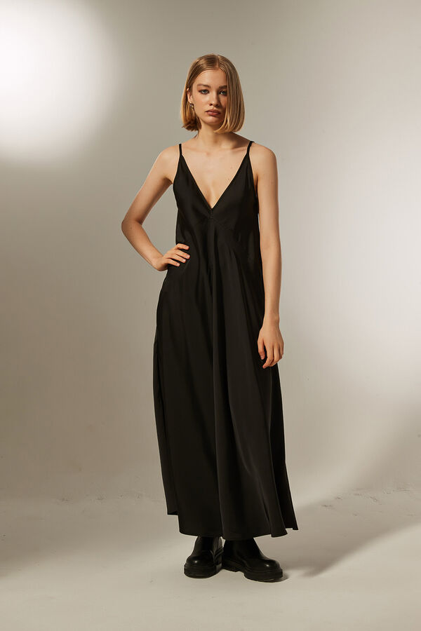 VESTIDO ALICIE NEGRO image number null
