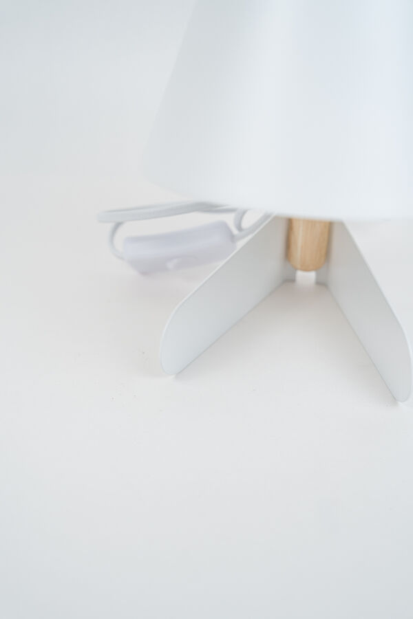 Lampara de Mesa Daelis BLANCO image number null