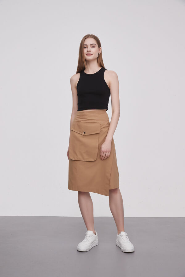 FALDA COPAL BEIGE image number null