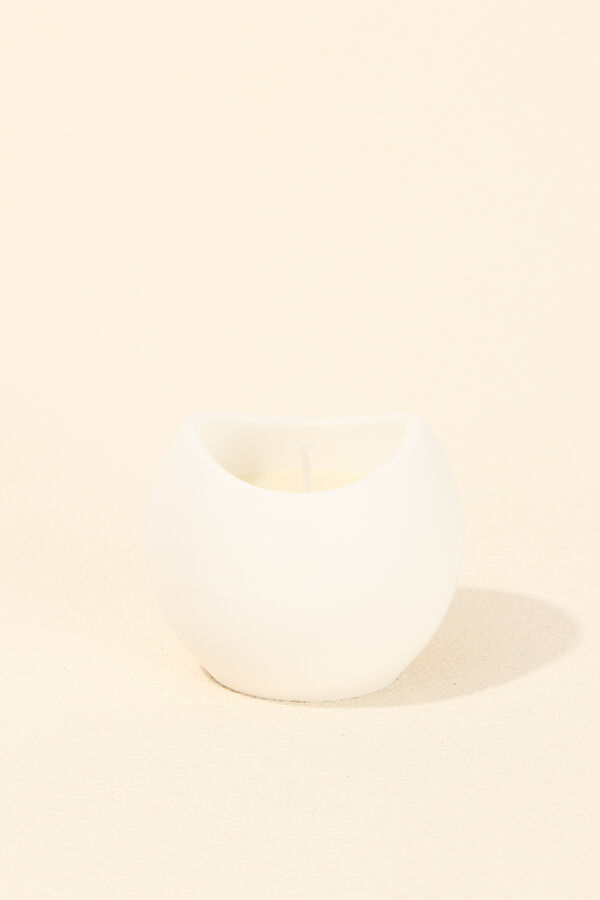 Vela Aromática Ondas, Vaso COLOR UNICO