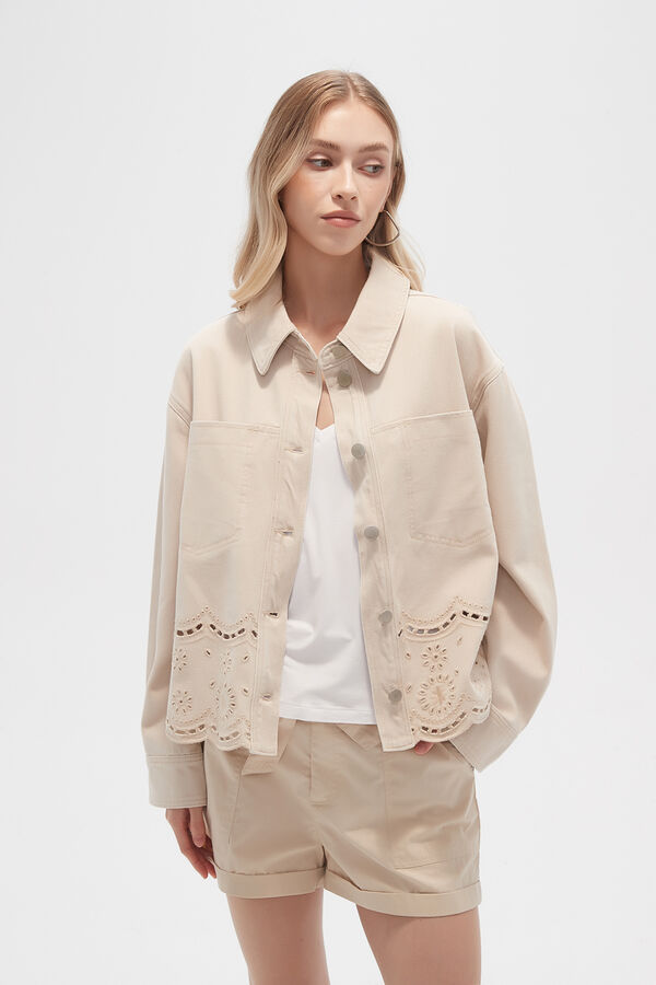 SOBRECAMISA VORO CREMA image number null