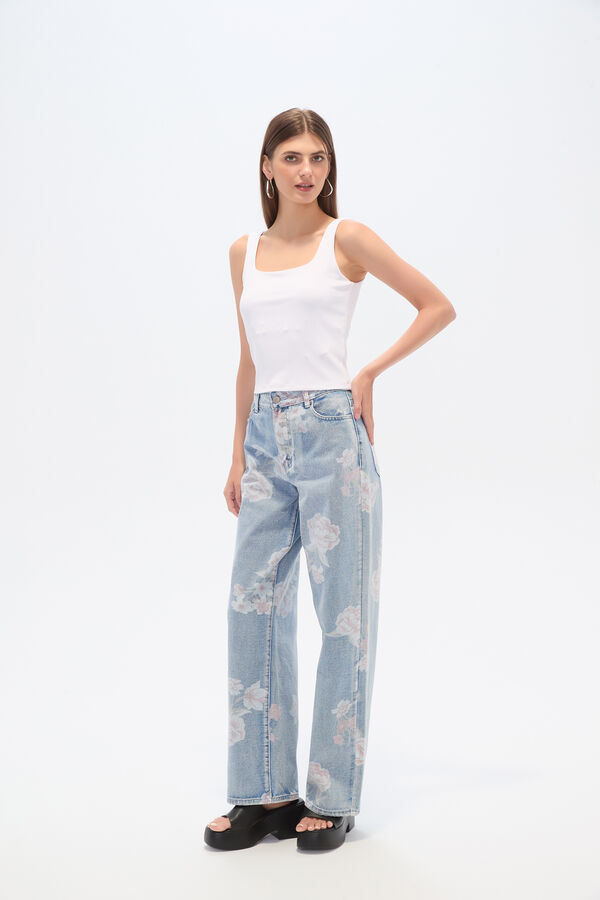 MUSCULOSA RAMAS BLANCO image number null