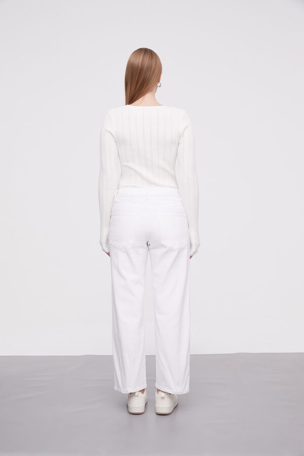 PANTALON POMPYA BLANCO image number null
