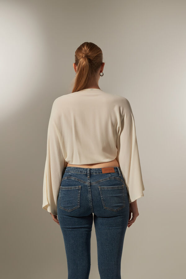 BLUSA TRUMAN MARFIL  / OFF WHITE image number null