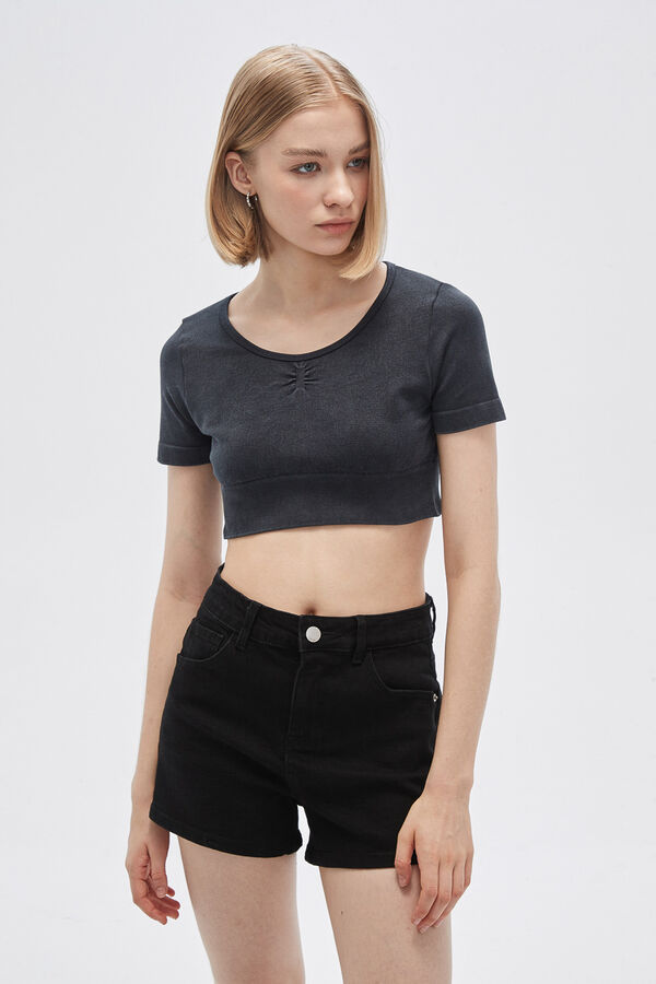 TOPS WASHY NEGRO image number null