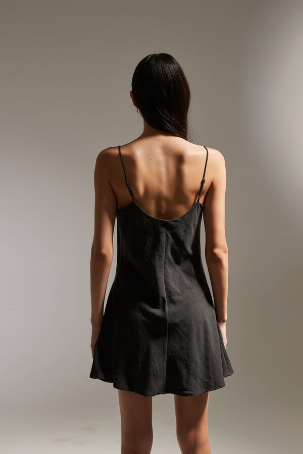 VESTIDO OPUNI NEGRO image number null
