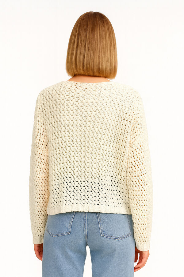 SWEATER MONIRA MARFIL  / OFF WHITE image number null