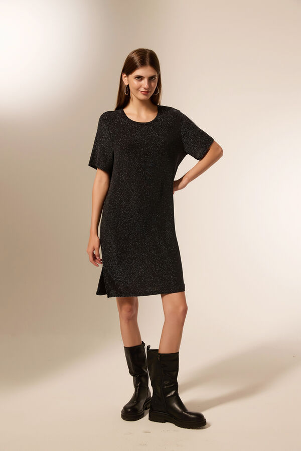 VESTIDO VUELA NEGRO image number null