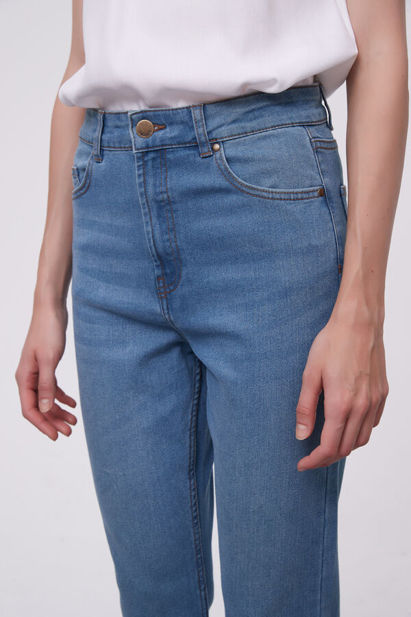 PANTALON APARIS AZUL GRISACEO image number null