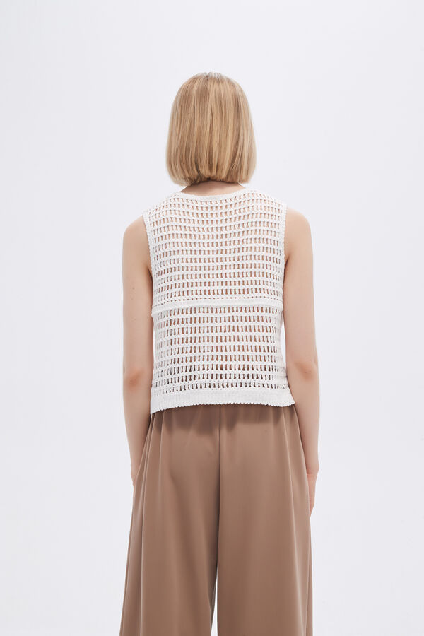 CHALECO TOTI MARFIL / OFF WHITE