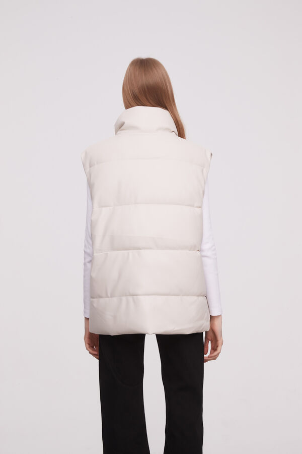 CHALECO KRISTA MARFIL / OFF WHITE