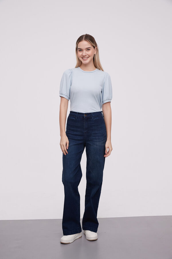 PANTALON NABU AZUL INDIGO image number null